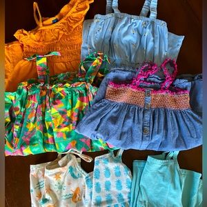 Toddler girl 5T dress bundle (7 pieces)